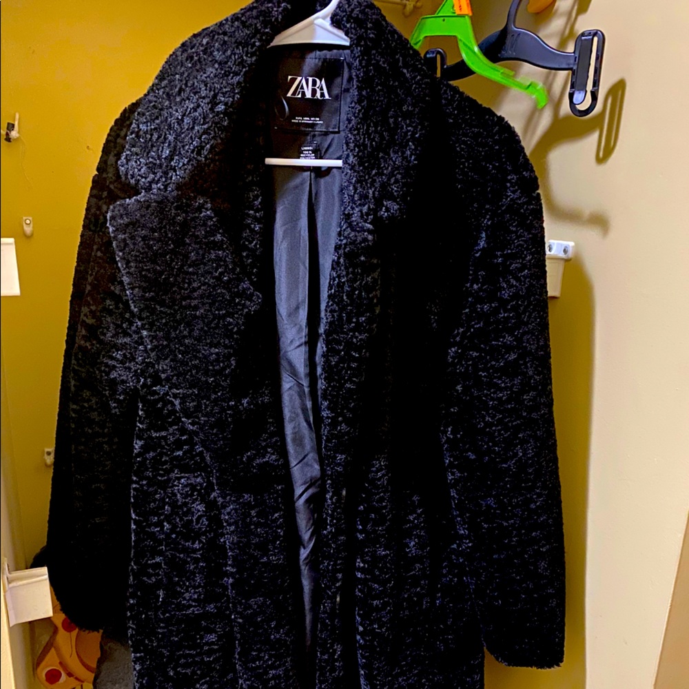 Zara Textured coat TRF. Brand new with no tags.